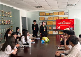 休闲运动管理系分团委领会学习中国青年运动史