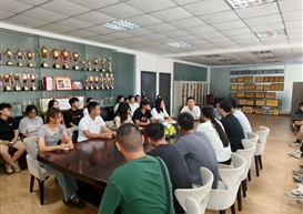 休闲与运动学院分团委召开新学期干部大会