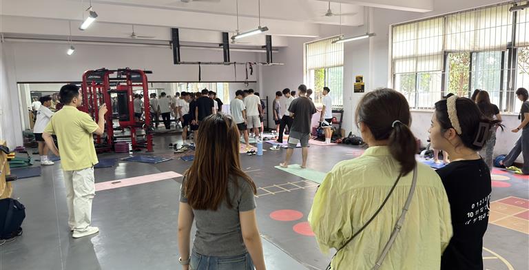 【休运值班日志】休闲与运动学院学工行动纪实
